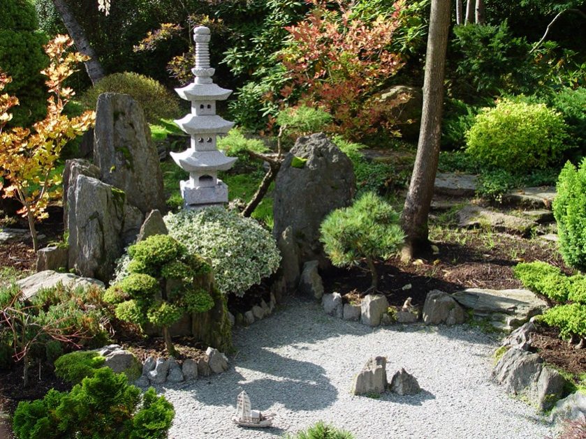 สวนญี่ปุ่น สวนหิน เขามอ