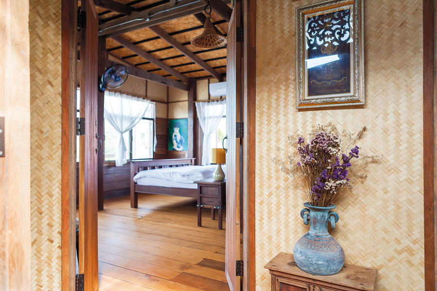 บ้านไทย ห้องนอน บ้านไม้