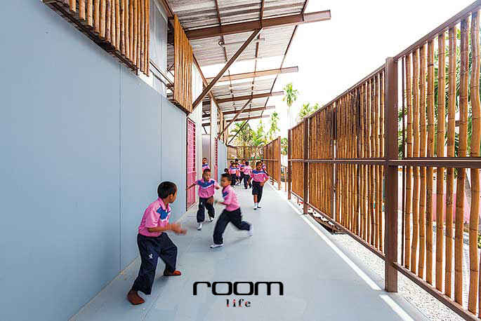 โรงเรียนบ้านหนองบัว ห้องเรียนพอดีพอดี จาก Junsekino Architect and Design