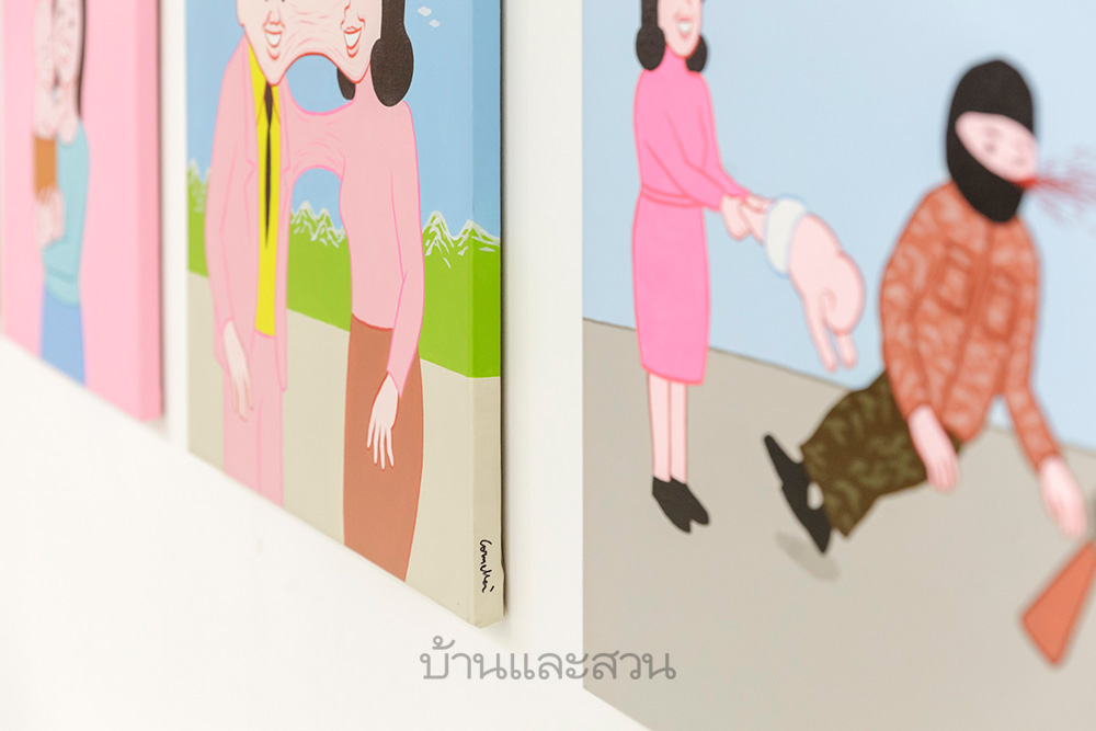 Joan Cornellà HAPPY ENDINGS exhibtion in Thailand