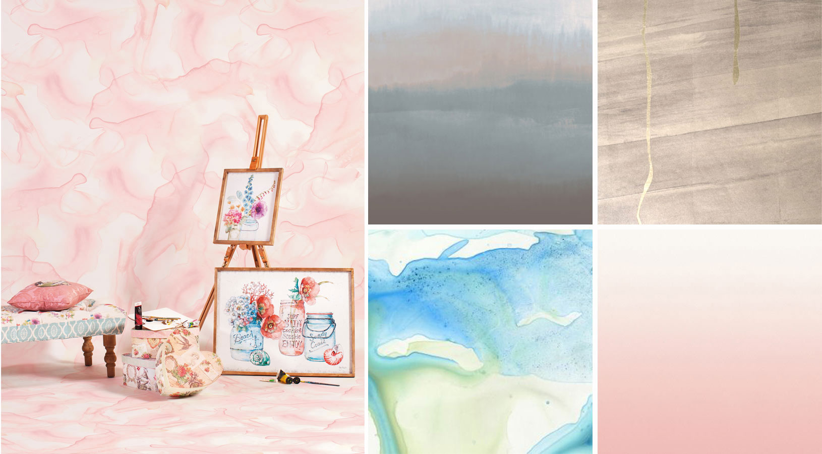 Watercolor Pattern Wallpaper Wallpaper