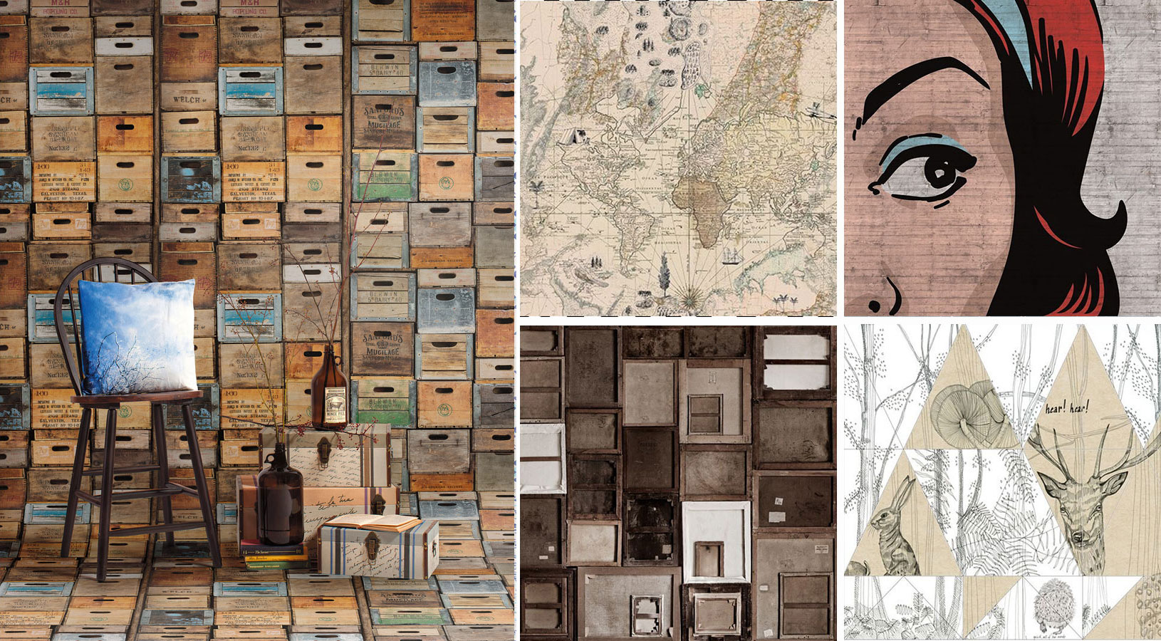 Vintage Pattern Wallpaper Wallpaper