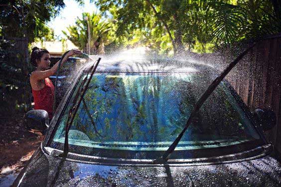 วิธีประหยัดน้ำ ล้างรถประหยัดน้ำ