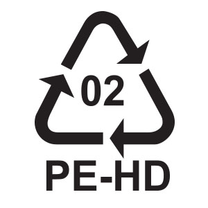 สัญลักษณ์รีไซเคิล PE-HD