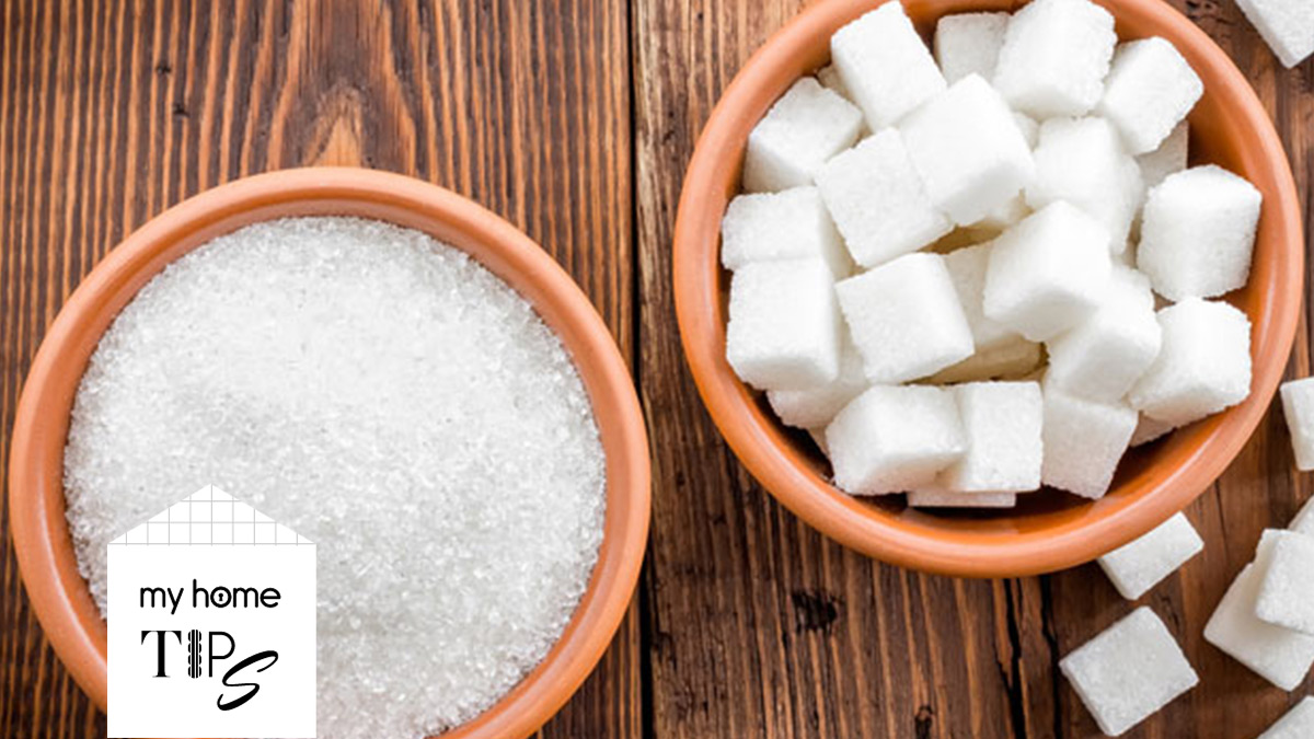 น้ำตาล น้ำตาลกับการทำความสะอาด เคล็ดลับการทำความสะอาด ทำความสะอาดบ้าน