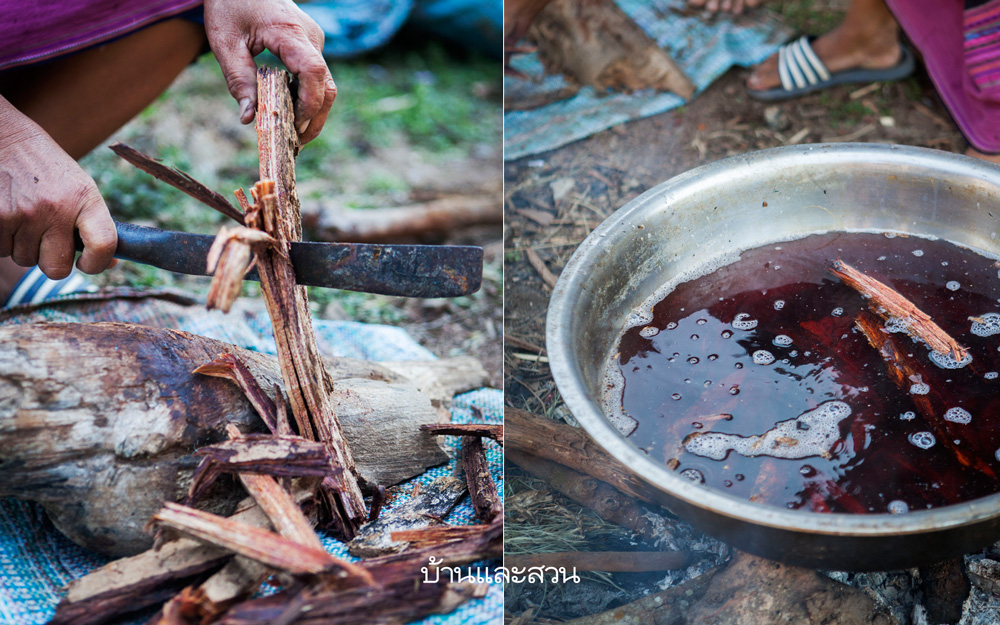 เสื้อย้อมสีธรรมชาติ สาธุ งานคราฟต์