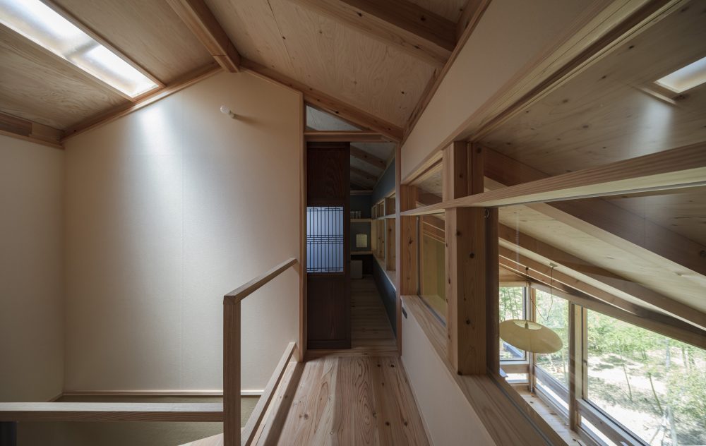 บ้านกึ่งสตูดิโอ masaru takahashi บ้านไม้ บ้านญี่ปุ่น