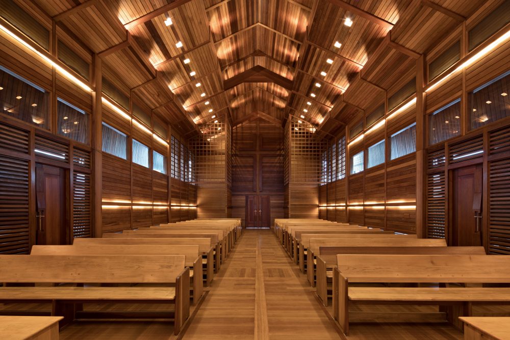 TSDS Interior Architect โบสถ์ไม้โมเดิร์น โบสถ์ อาคารไม้