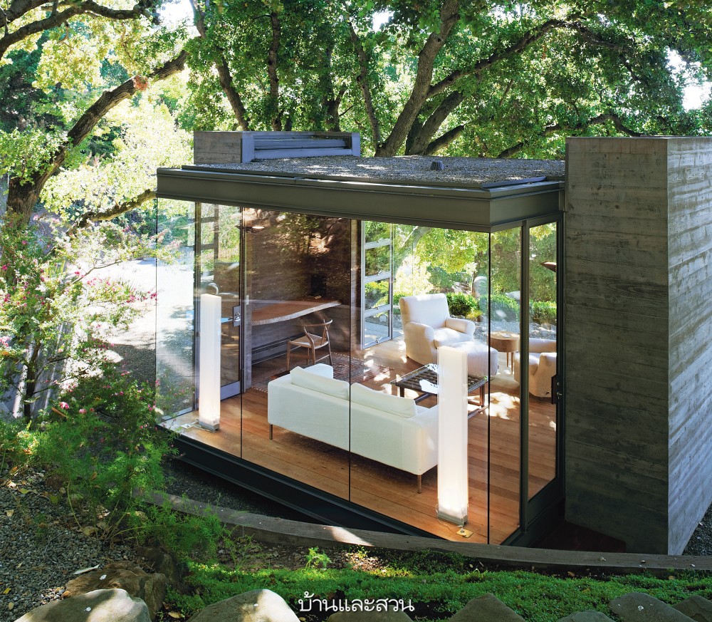 modernmirrorhouse บ้านโมเดิร์น ผนังกระจก บ้านโครงสร้างเหล็กผสมคอนกรีต