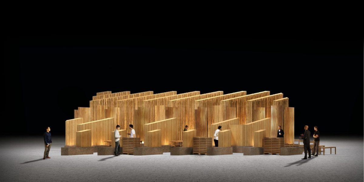 WOODDEN โดย PAVA Architects Thematic Pavilion