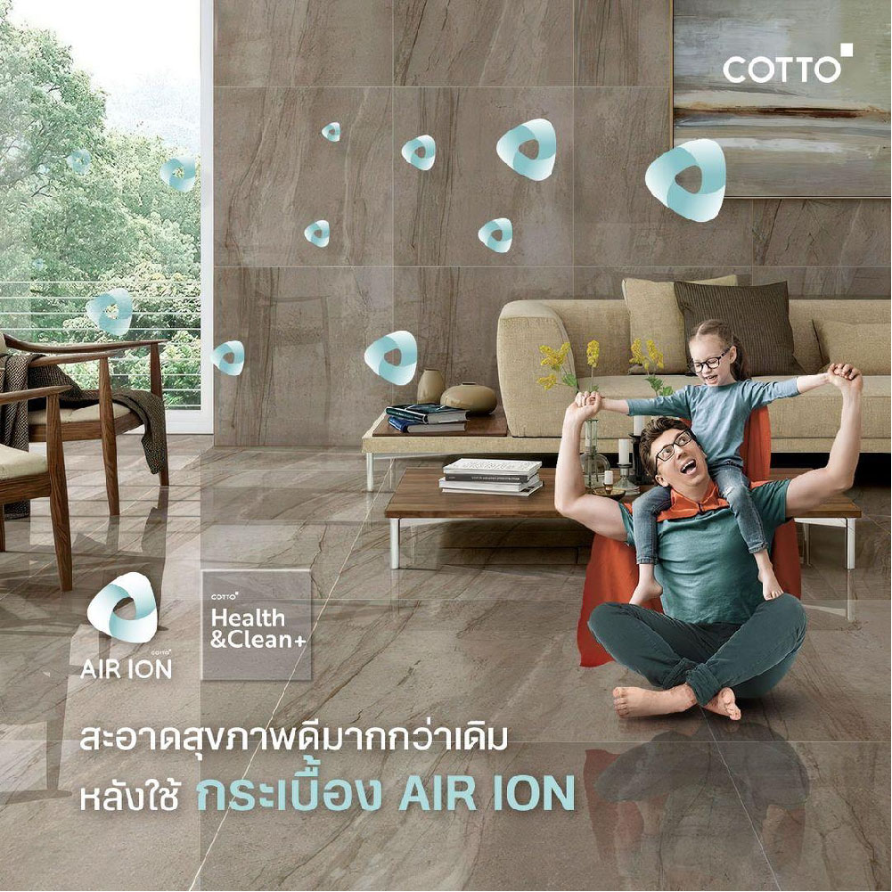 AIR ION กระเบื้องฟอกอากาศ