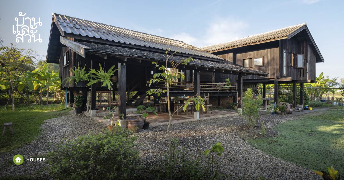 แบบบ้านไม้พื้นถิ่นชั้นเดียว