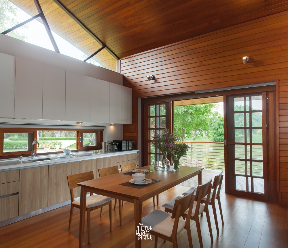 แบบบ้านไม้ชั้นเดียวน่าอยู่