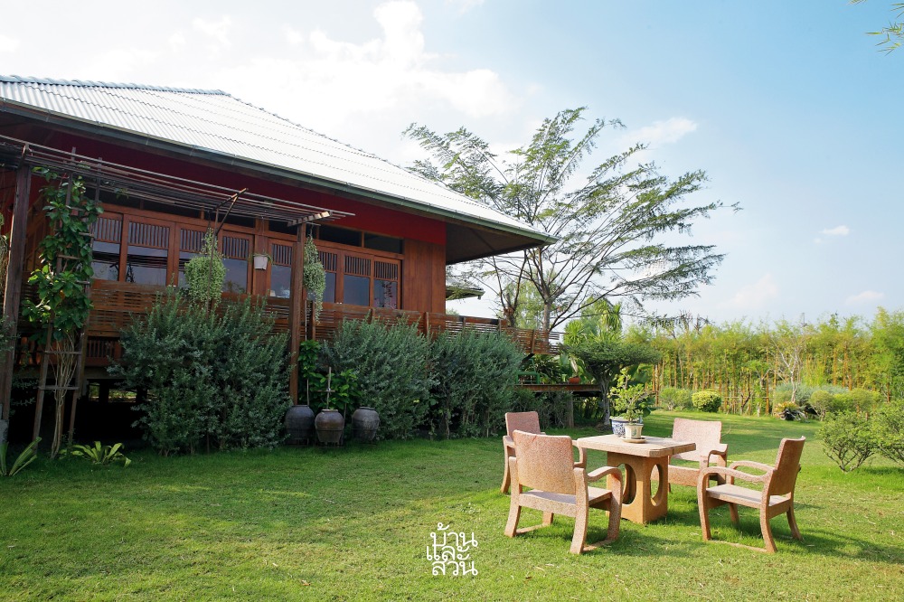 แบบบ้านไม้ชั้นเดียวน่าอยู่ 