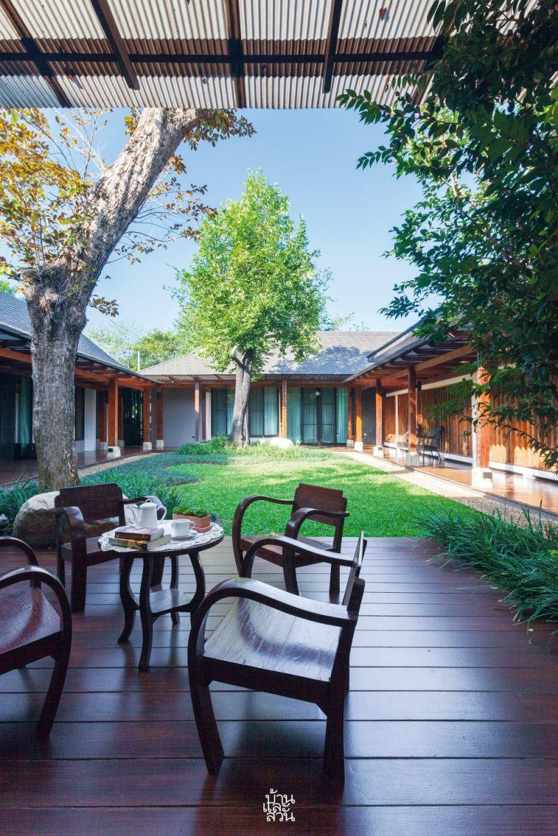 แบบบ้านไม้ชั้นเดียวน่าอยู่ 