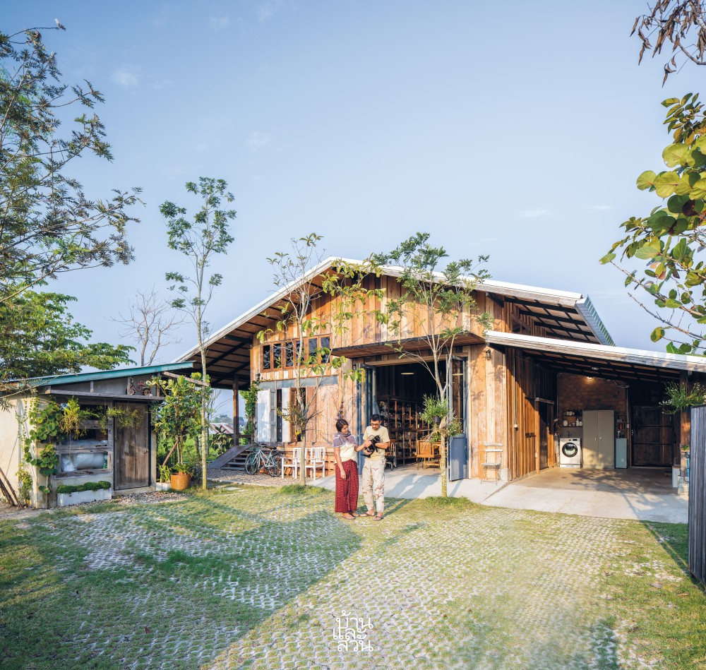แบบบ้านไม้ชั้นเดียวน่าอยู่ 