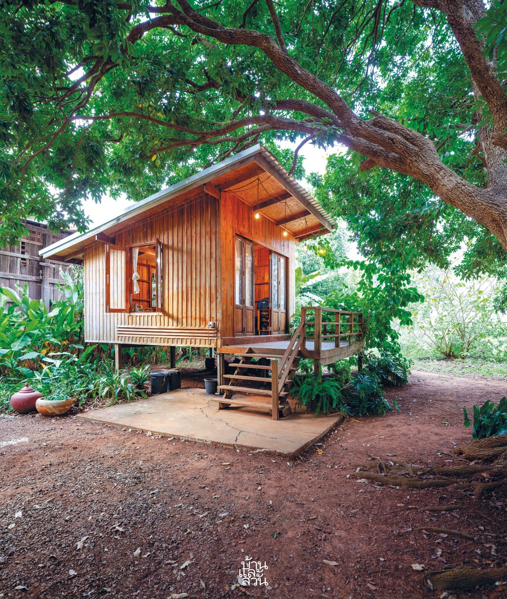 แบบบ้านไม้ชั้นเดียวน่าอยู่ 