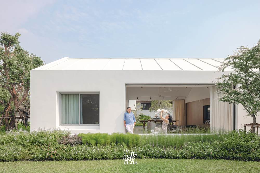แบบบ้านปูนชั้นเดียวน่าอยู่