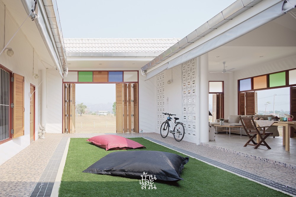 แบบบ้านปูนชั้นเดียวน่าอยู่