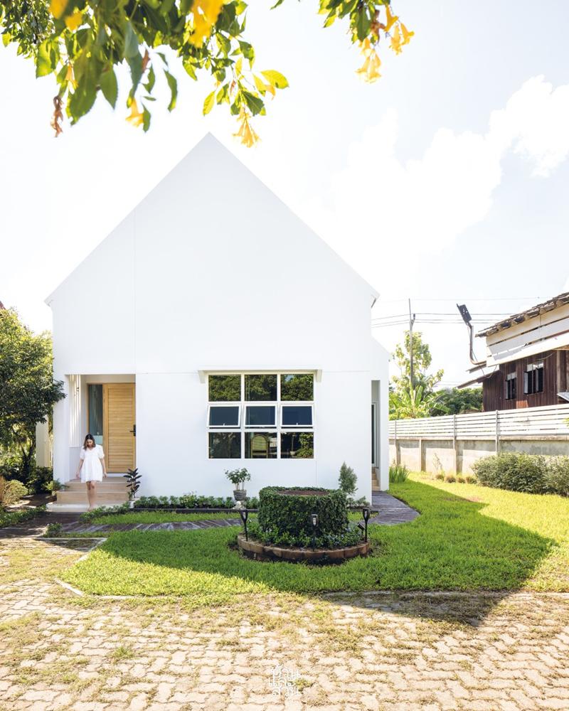 แบบบ้านปูนชั้นเดียวน่าอยู่