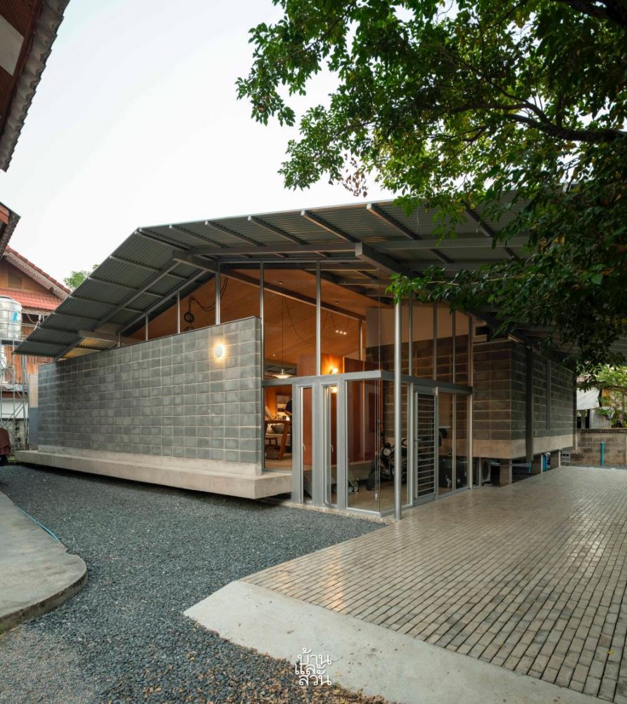 บ้านอิฐบล็อกสวยๆ  