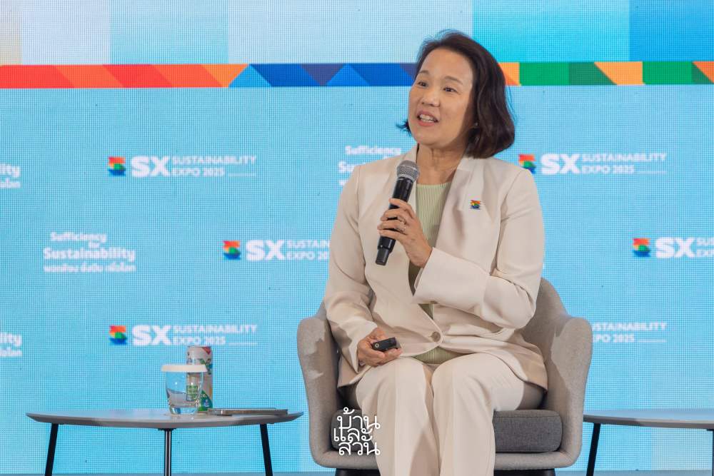 คุณต้องใจ ธนะชานันท์ ณ งานแถลง SX2025