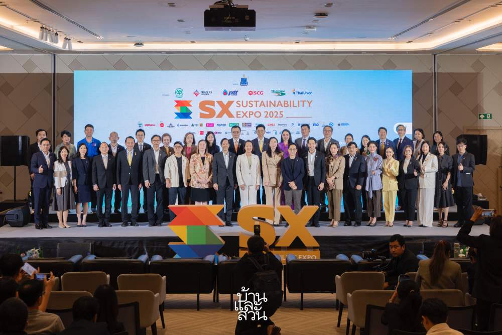 ผู้ร่วมแถลงข่าว ตัวแทนสปอนเซอร์ และผู้ร่วมก่อตั้ง ณ งาน SX2025