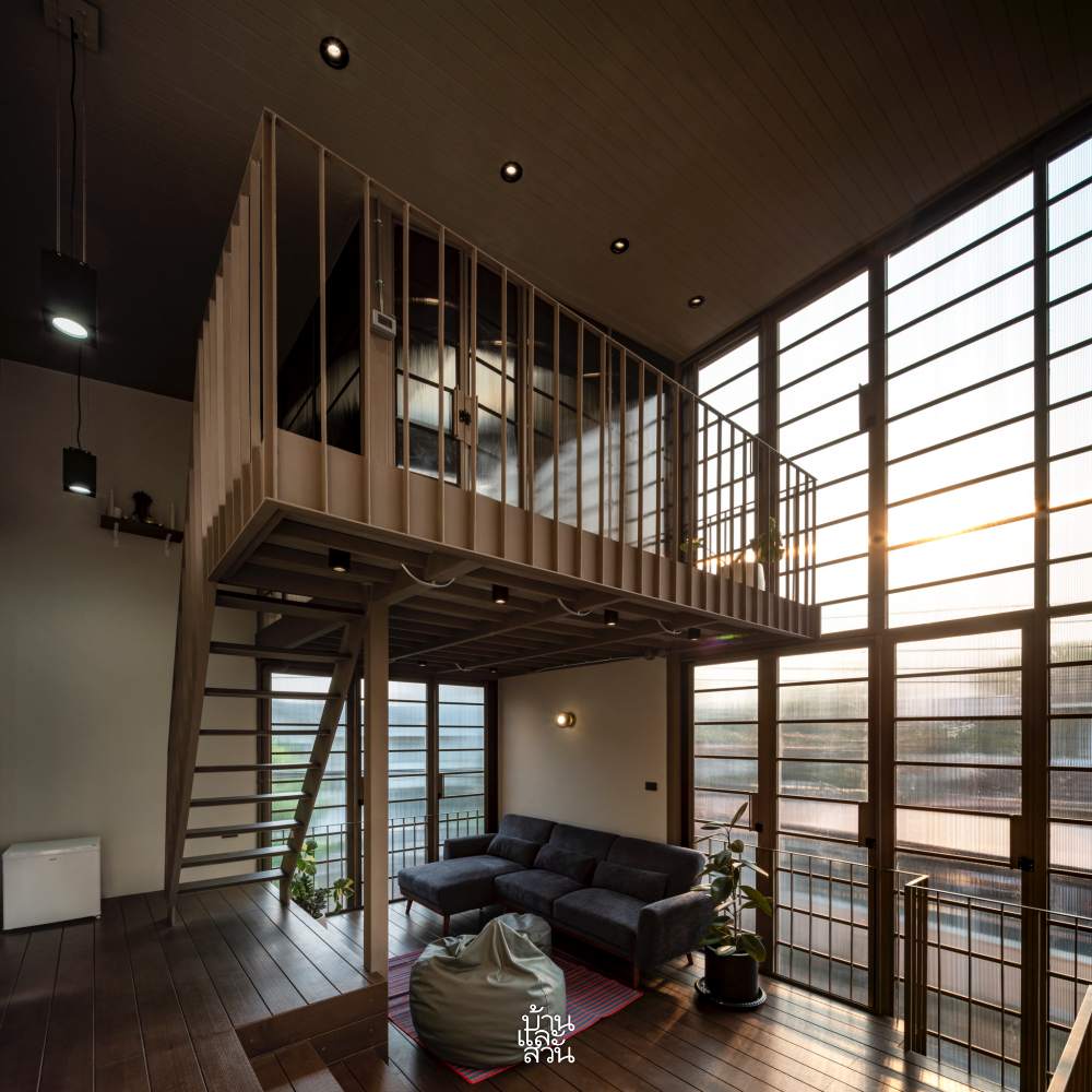 บ้านทรงกล่องรับแสงสว่าง