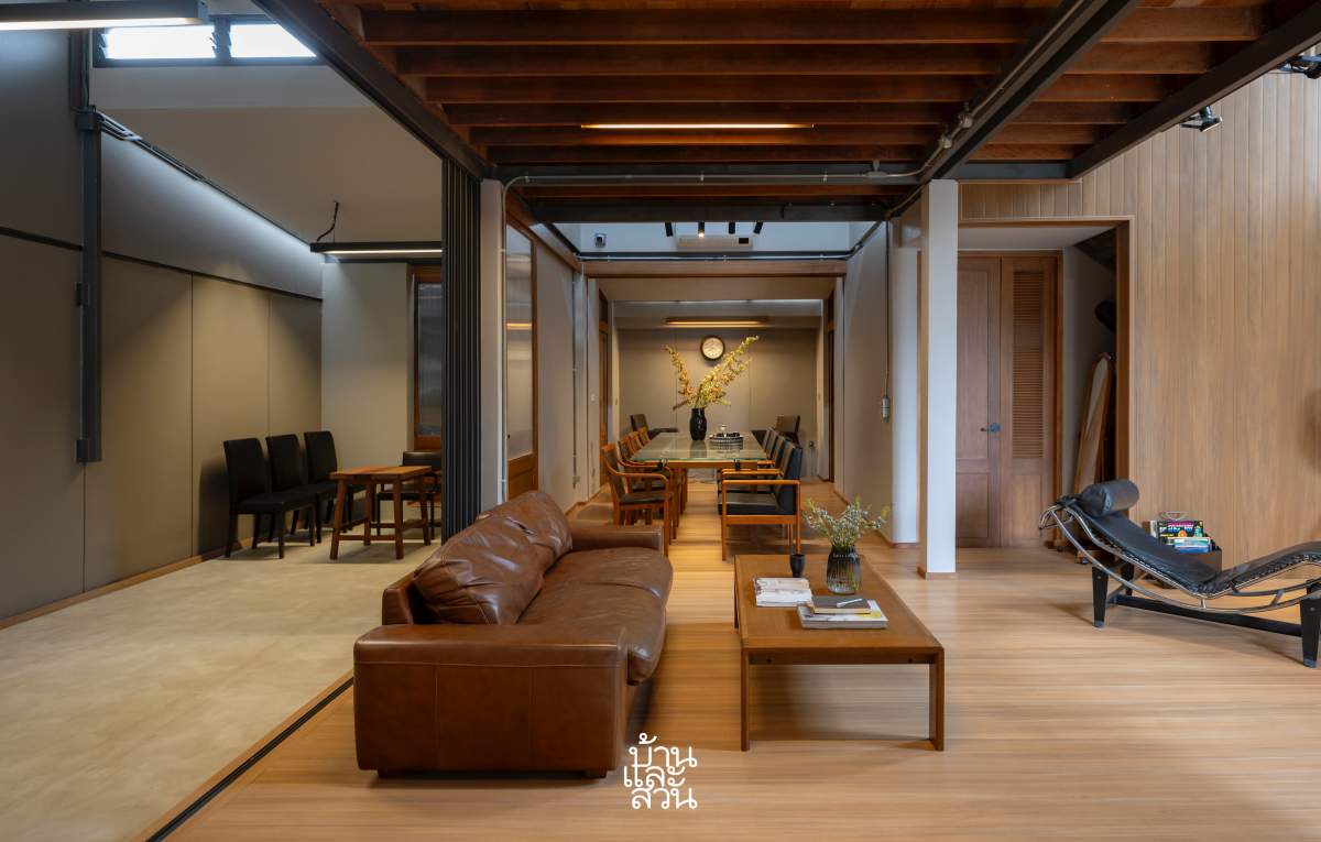 พื้นที่นั่งเล่น  บ้านแสงสบาย