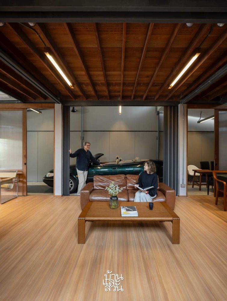 พื้นที่นั่งเล่น  บ้านแสงสบาย