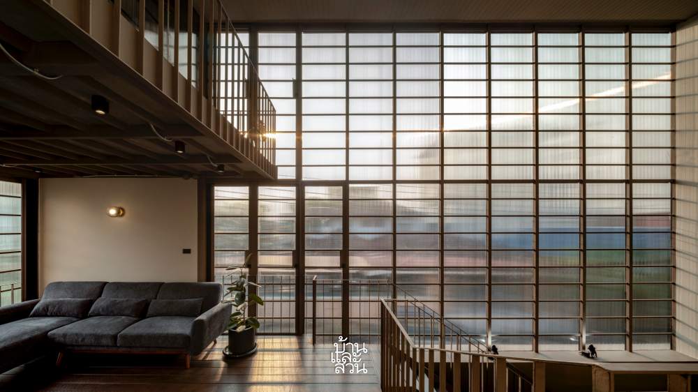 บ้านทรงกล่องรับแสงสว่าง