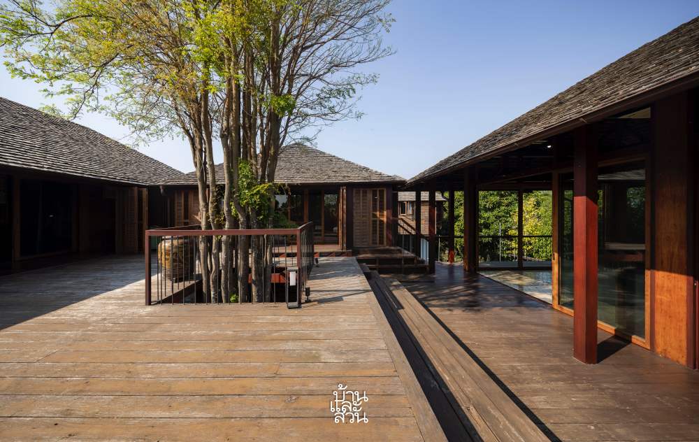 เรือนกลุ่มแบบไทย