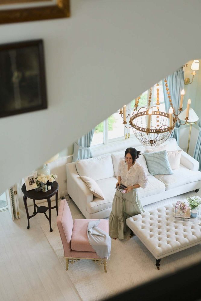 รีโนเวตบ้านจัดสรรยุคเก่า เป็นบ้านสไตล์อังกฤษร่วมสมัย