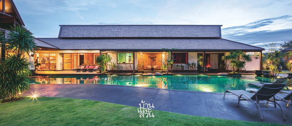 แบบบ้านไทยโมเดิร์น